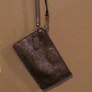 Coach glitter clutch 🤩